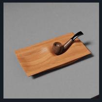 Display stand walnut base bracket solid wood* pipe storage accessories pipe black pipe holder pipe stand