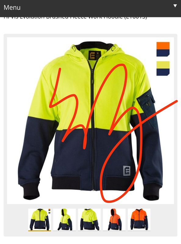 Australian 11 Zipper Hoodie
