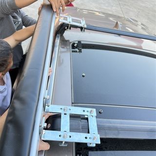 车边帐篷汽车t天幕横杆安装配件