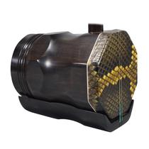 Ebony Zhonghu front and back round alto Erhu instrument comes with Zhonghu box rosin tuner string accessories