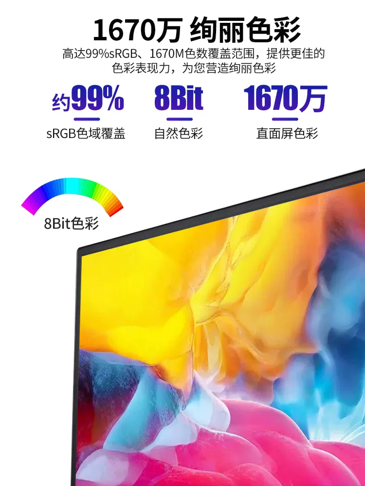 19inch Computer Monitors 24inch High-Definition Direct-View Lcd Monitors 27inch Desktop Computer Display Screens Ips