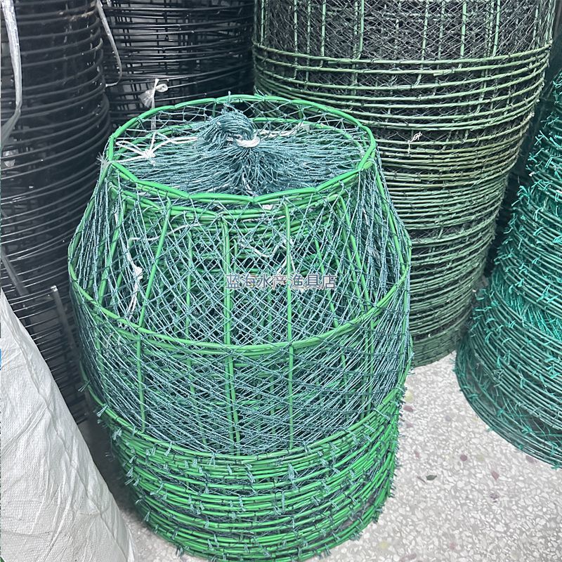 Shrimp breeding feed table anti-fish cover crab mix