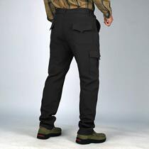 Outdoor autumn and winter overalls fleece pants mens tactical pants fleece thickened casual pants assault trousers hiking pants