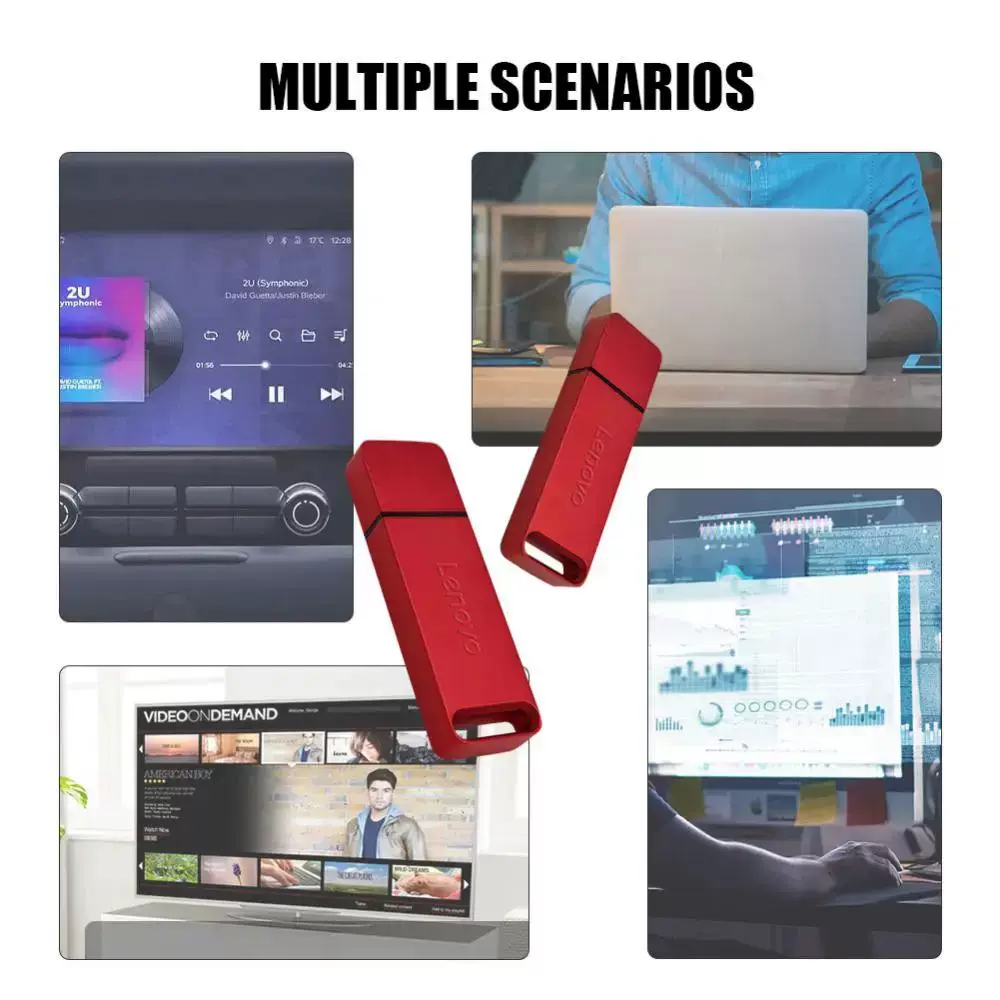 Флеш-накопитель Pendrive 2TB Memory Stick 1TB 512GB METAL USB Flash Drive US