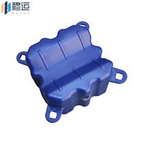 The material of Tongmu floating floating mobile platform should be spliced ​​floating 59611 blue box wharf small emergency plastic groove color included