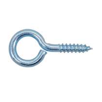 Carbon steel galvanized sheeps eye screws with circle hand screws light hook extended sheeps eye self-tapping screws available in stock