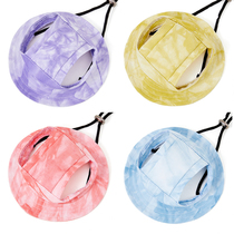 Pet dog cat hat with exposed ears sunshade and sun protection sun hat Pomeranian Corgi Teddy small Shiba Inu Bichon Frize