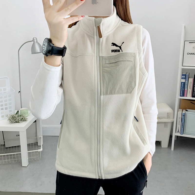 Brand Store Outdoor Fleece Vest for Women 2026 New Autumn and Winter Fleece-Lined Vest Outerwear Sports Jacket Brand Store Outdoor Fleece Vest for Women 2026 New Autumn and Winter Fleece-Lined Vest Outerwear Sports Jacket