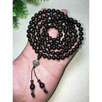 Mahogany bracelet for men and women small leaf rosewood old material full star 0 8 0 6*108 beads bracelet wooden