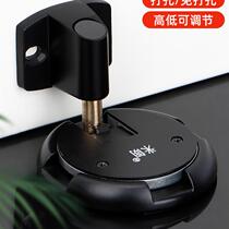 Door stopper strong magnetic anti-collision new c ground suction punch-free windproof mechanical door suction device invisible door collision bathroom strong
