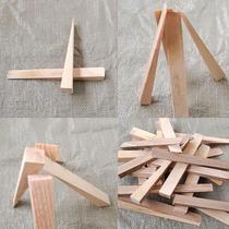 Cork cap oak cork bottle stopper triangle hardwood wedge racewood door and window installation wood needle wood peg slide rail pad