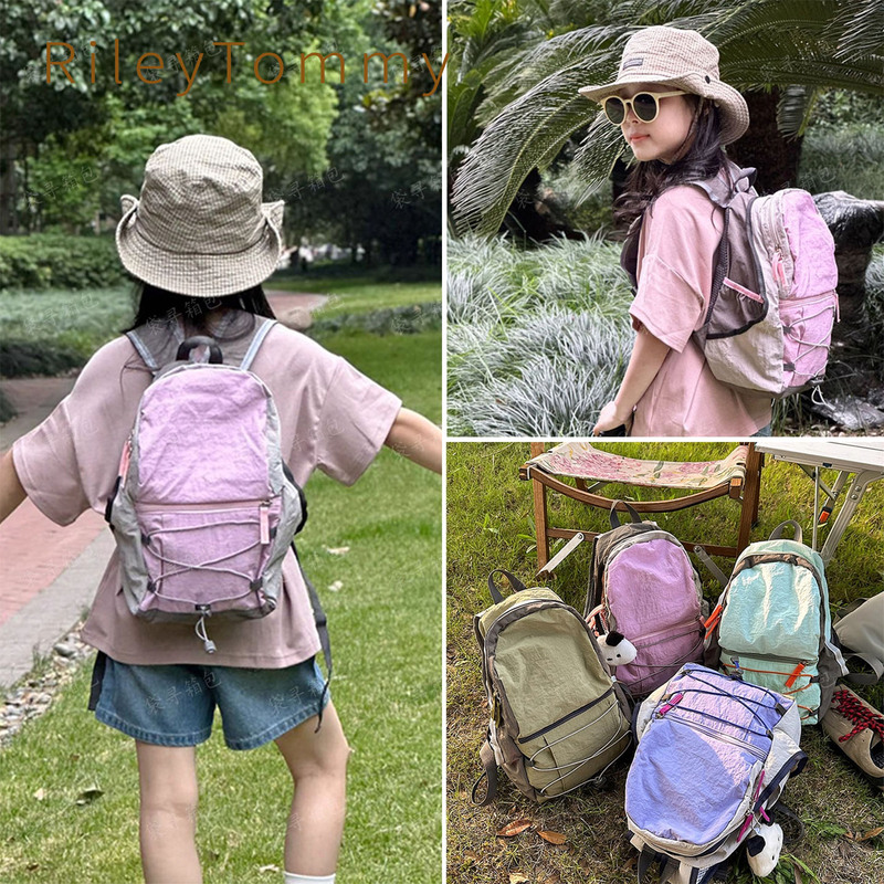 British Rileytommy Kidsren's Outdoor Backpack New Color-Blocking Ultra-Light Outdoor Lightweight Backpack Waterproof Canvas British Rileytommy Kidsren's Outdoor Backpack New Color-Blocking Ultra-Light Outdoor Lightweight Backpack Waterproof Canvas