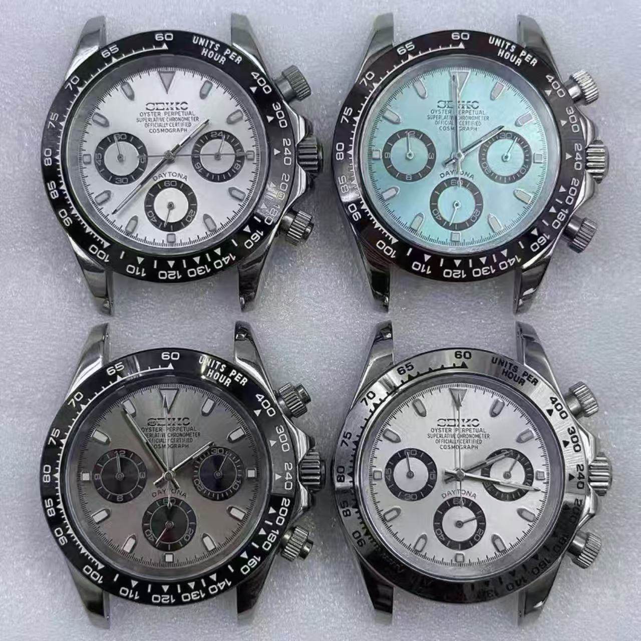 改装石英VK63机芯手表40MM表壳