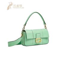 CF62988 Baby (deposit) shoulder bag with buckle python cross-body bag for women with shoulder strap and leather snake handle