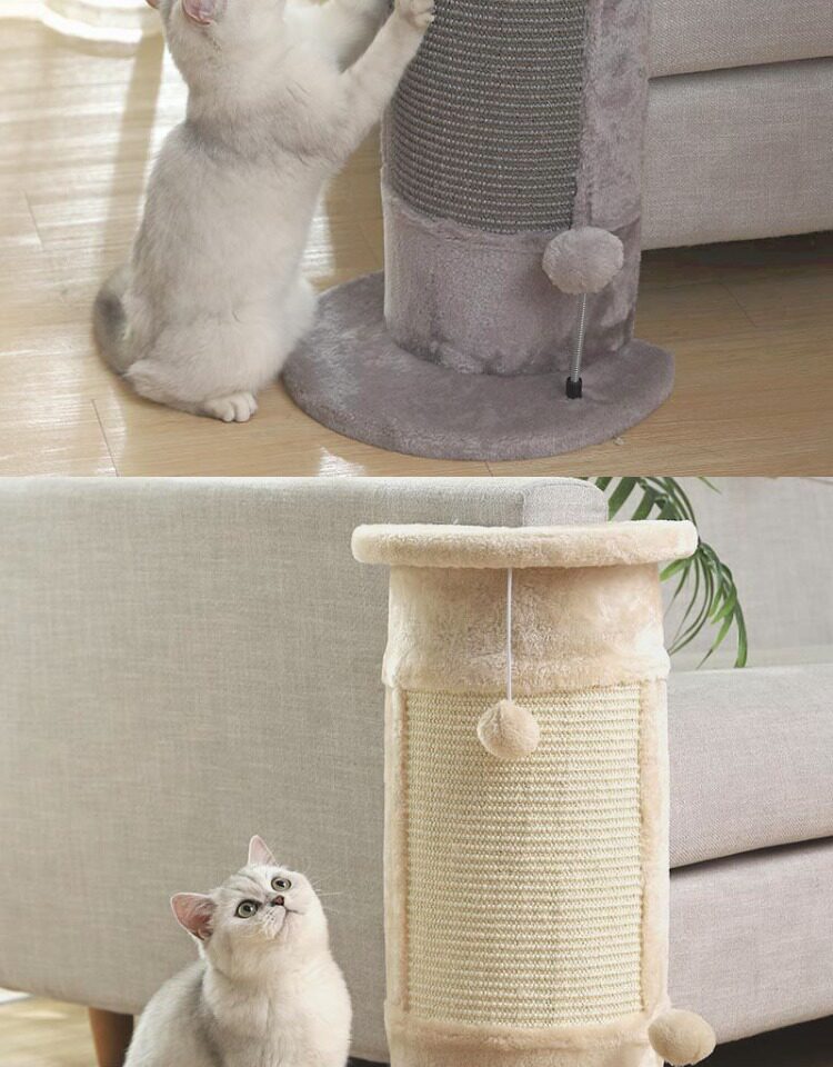 кошко-комплекс 猫爬架子剑麻猫爬架猫窝猫树一体墙壁式猫抓架转角抓柱小型猫抓树