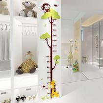 Tree Bud Baby Height Sticker 3D Acrylic Three-dimensional Wall Sticker Kindergarten Height Ruler Childrens Room Decorative Wallpaper Sticker