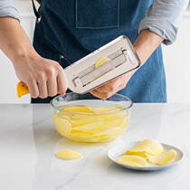 Multifunctional stainless steel double-edged knife planer knife cabbage shredding knife sugar cane knife peeling knife peeling knife manufacturer