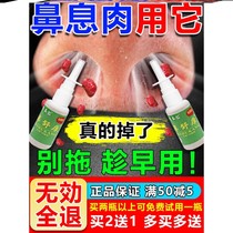 (Painless removal without surgery) Nasal polyps turbinate hypertrophy swollen sinus mucosa edema nasal congestion rhinitis spray