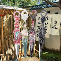 Kunai hand-made knife finished butterfly dance cool pure white moonlight Lolita cosplay accessories props half-edged