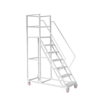 Climbing platform Climbing car to pick up goods warehouse RV truck to bring to the supermarket 2-step shelf ladder cargo ladder 3-step high ladder