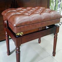 Spot overseas export high-end single piano stool piano stool guzheng stool electric pure solid wood lift adjustment