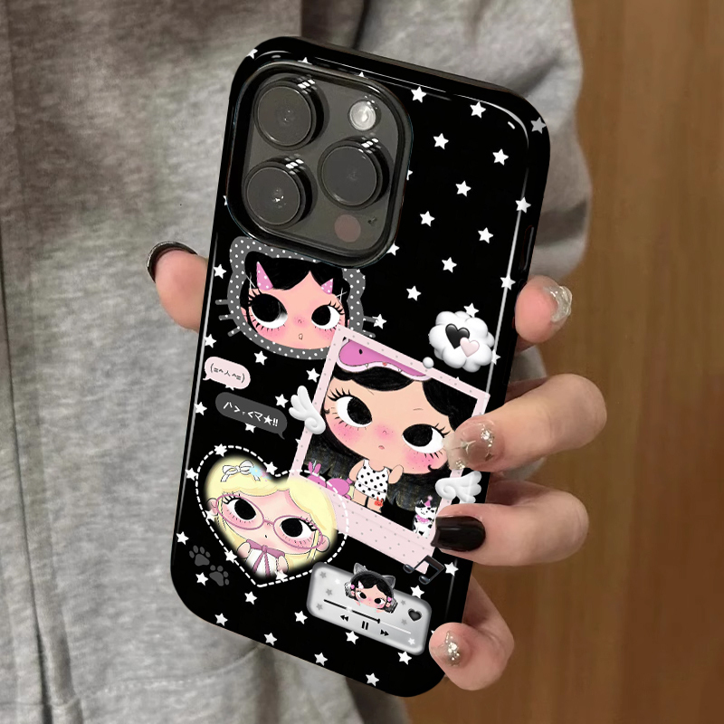 Star Xiaoman Is Suitable for Apple 17 Pro Max/Iphone 17 Pro New Model Korean Style ins Vibe Atmosphere 16/15/14/Plus Niche Creative Cartoon High-End Full-Cover Anti-Drop Phone Case Star Xiaoman Is Suitable for Apple 17 Pro Max/Iphone 17 Pro New Model Korean Style ins Vibe Atmosphere 16/15/14/Plus Niche Creative Cartoon High-End Full-Cover Anti-Drop Phone Case