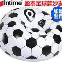New spot thickened PVC inflatable lazy football basketball sofa small apartment home single sofa