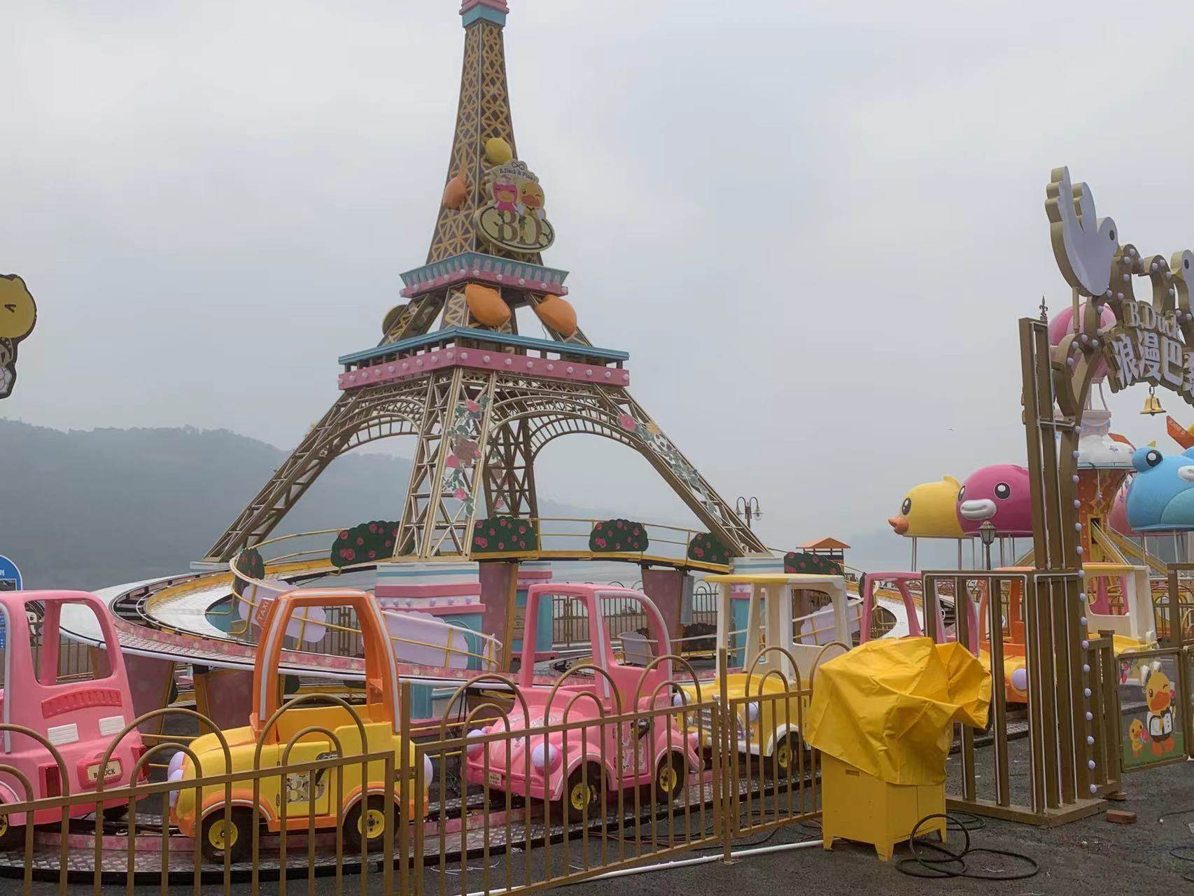 孩子最爱的游乐新宠！座漫游巴黎儿童爬山车，带你畅游梦幻乐园！-大型组合式游乐设备-淘宝好物网, image size:1706x1280