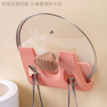 Punch-free pot cover rack for cutting boards wall-mounted kitchen storage supplies rack with water connection household hanging