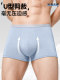 Disposable Men's Boxer Briefs, Pure Cotton Crotch, Sterile, Individually Packaged, Travel-Friendly, No-Wash, Large Size, Men's Daily Use Briefs