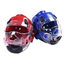 Childrens boxing helmet protective headgear professional free fighting Sanda mask karate protective gear taekwondo hat