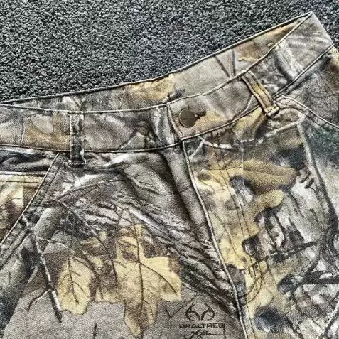 Широкие камуфляжные брюки, свободный прямой крой, размеры M–XXL, камуфляжный принт