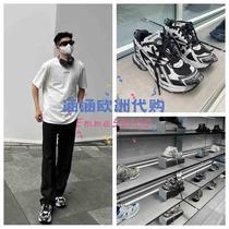 (Fashion big brand) Balenciaarunner distressed lace-up dad shoes mesh low-top sneakers
