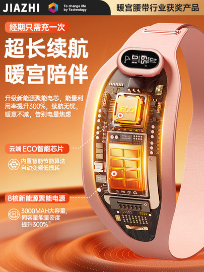 Warm Palace Belt, a Menstrual Relief Device, Warms the Abdomen, Protects the Waist, Relieves Pain with Heat Therapy and Massage, a Gift for Women with Dysmenorrhea and Cold Uterus