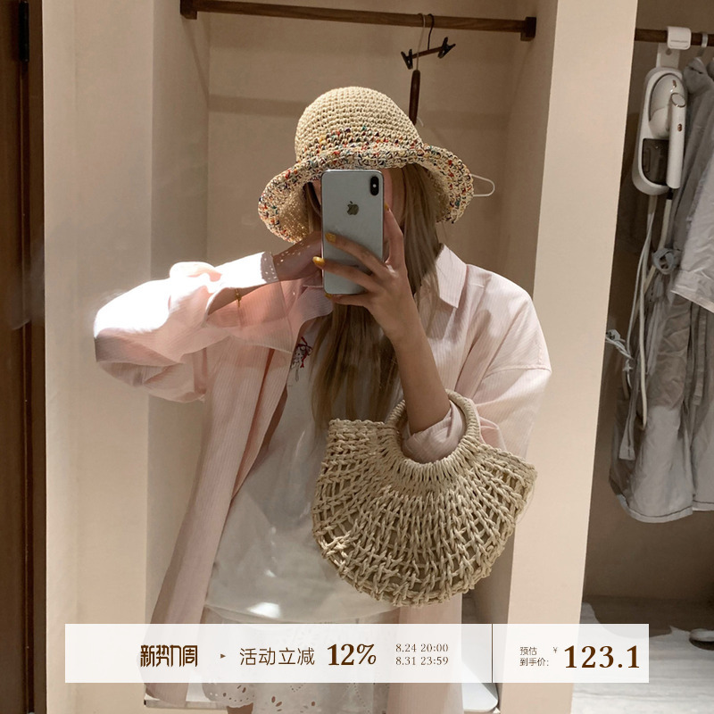 8Uioioio Chunhua Shiyu Pink Stripesd Shirt Top Women's Korean Casual Loose Long-Sleeved Shirt Jacket Summer 8Uioioio Chunhua Shiyu Pink Stripesd Shirt Top Women's Korean Casual Loose Long-Sleeved Shirt Jacket Summer