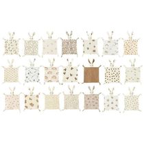 Cartoon Rabbit Ears Soother Toy Appease Towel Lovely Print