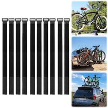 10 Pieces Bike Rack Straps Adjustable Bike Cinch Straps