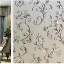 新款磨砂玻璃贴纸窗户贴膜透光不透明浴室卫生间浴室门防窥窗花纸