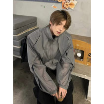 Li Ning UPF50 Ice Silk Sun Protection Jacket Mens Summer American Quick-drying Lightweight Jacket Mountain Series Outdoor Mountaineering Fishing