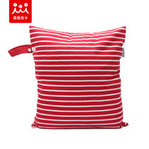 Japans original single washable baby stroller diaper storage bag hanging waterproof bag baby out diaper bag