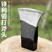 Purely handmade all-steel forged ax for splitting firewood and trees large northeastern ax mountain ax logging ax sharp ax