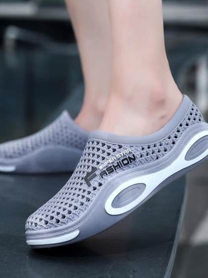 洞洞鞋男士夏季2024新款户外防水防滑透气防臭休闲上班工作凉鞋