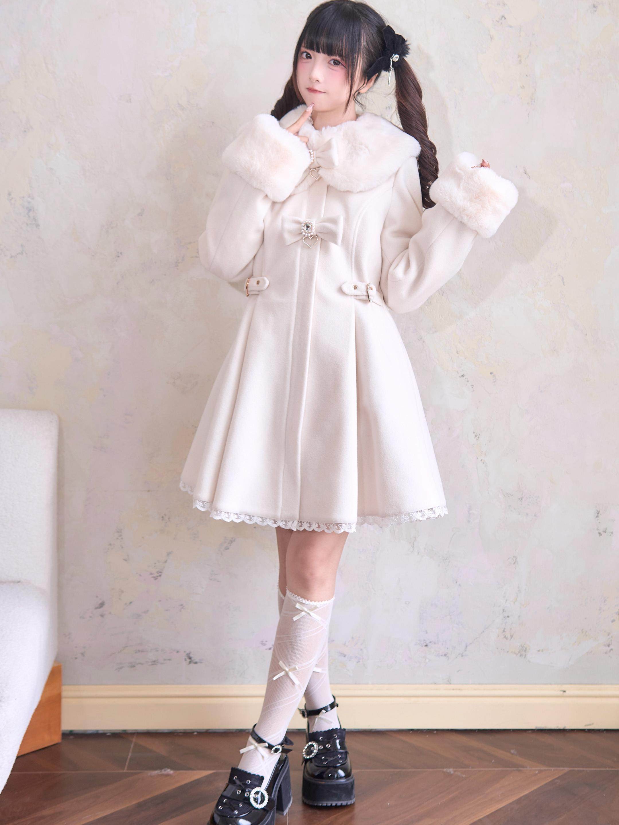 Nogenki airy bow-tie waist coat: a japanese-inspired, girly dream