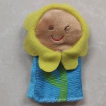 New Finger Puppet Bee Butterfly Ladybug Caterpillar Sunflower Performance Muppet Plush Toy Manufacturer