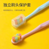 New ten thousand hair toothbrush soft hair fine hair small head ultra-fine and soft postpartum pregnant women adult couple family set