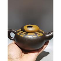 Original Yixing authentic 6-mine purple imitation famous sand maker SGL Liu Jianping handmade Bagua purple clay pot Kung Fu tea utensils 2
