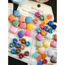 Fire paint seal set full set of creative cat bead claw fire seal wax particles light RUL mixed color paint envelope sealing paint