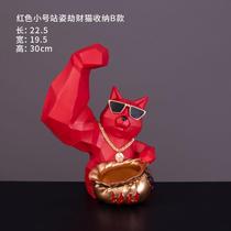 Cat ornaments kindergarten stalls next to vinyl dolls high-end small ornaments soft furnishings light luxury multifunctional cartoons