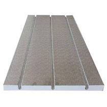 Dry floor heating module without backfill aluminum insulation board superconducting module water heating kang floor heating pipe high aluminum plate