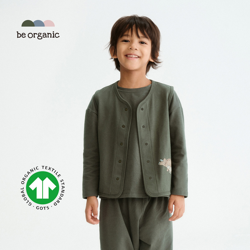 Be Organic【Sweatshirt Cotton Vest】Organic Cotton Kidsren's Vest for Men and Women, Casual and Loose, New Style for Autumn and Winter Be Organic【Sweatshirt Cotton Vest】Organic Cotton Kidsren's Vest for Men and Women, Casual and Loose, New Style for Autumn and Winter